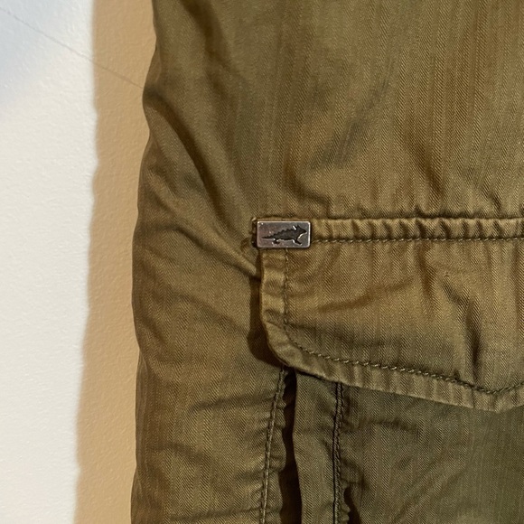 Horny Toad Green Ghostwriter Utility Jacket Wool Blend Lining Women’s Size Small - Picture 8 of 16